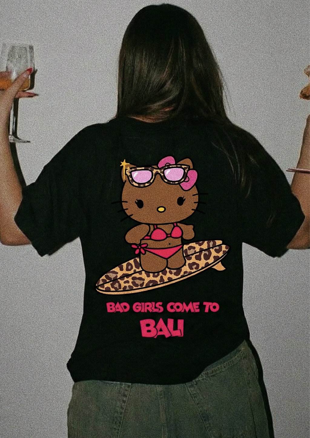 SURF KITTY boxy t-shirt