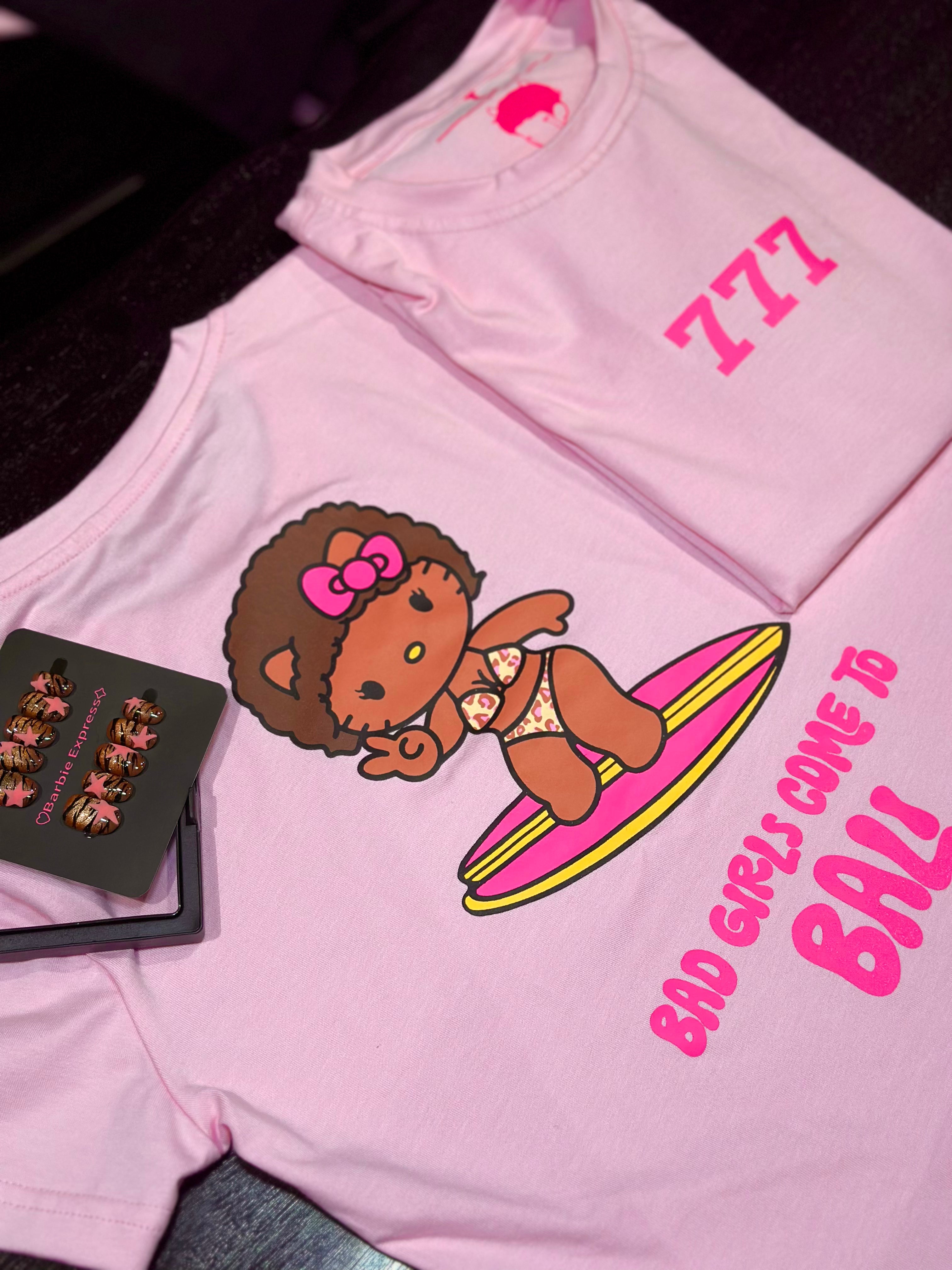 SURF KITTY baby tee