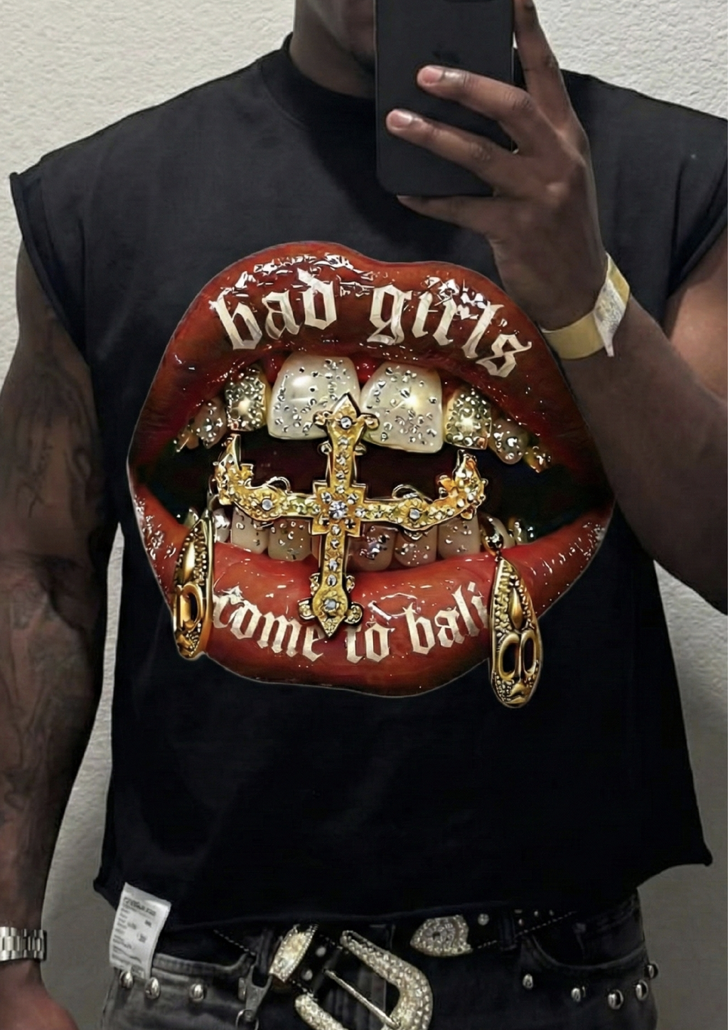 LIPS boxy t-shirt