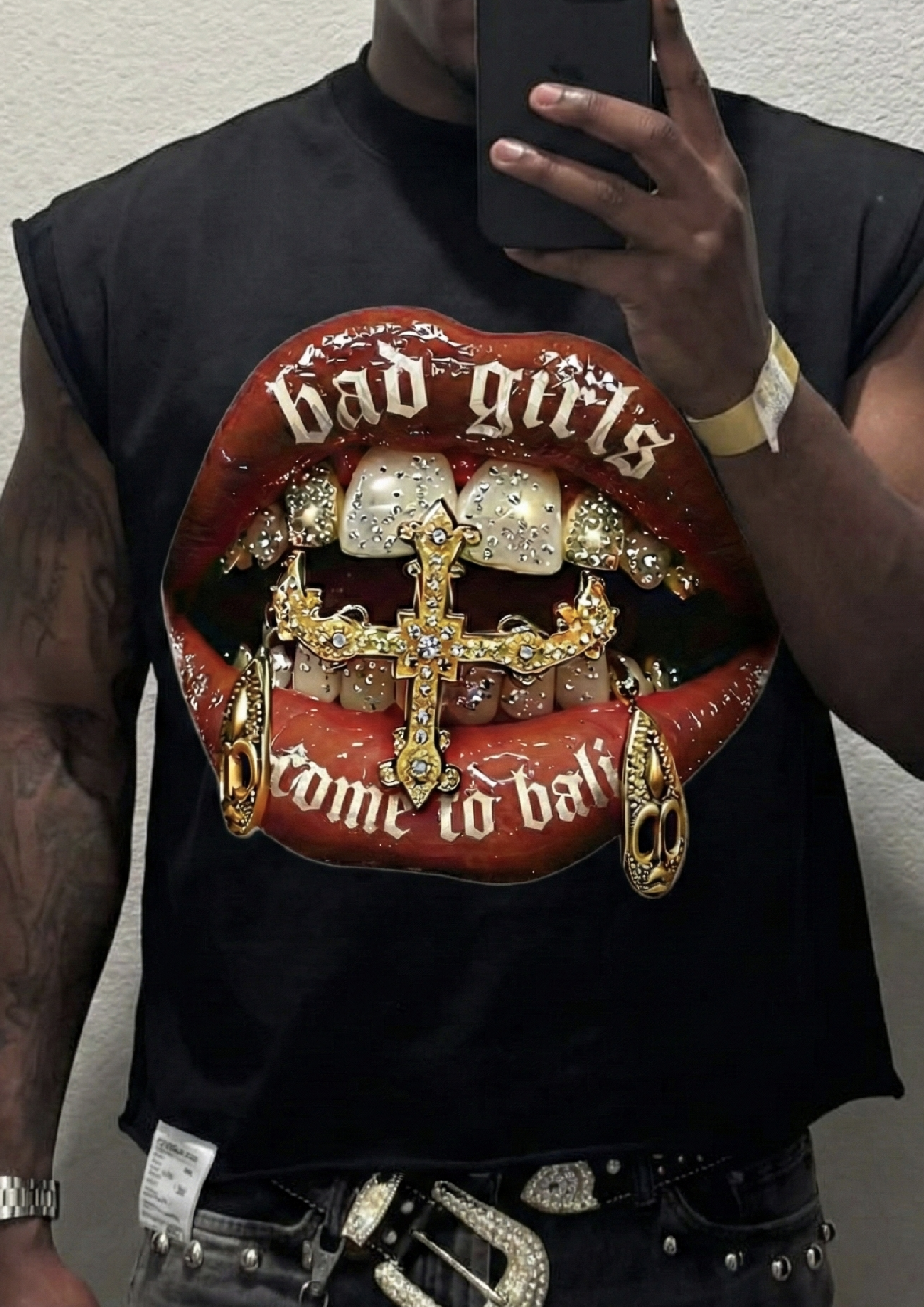 LIPS boxy t-shirt